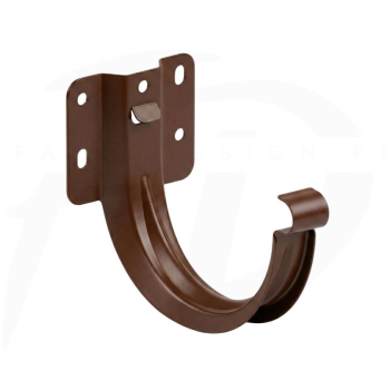 Hak doczołowy stalowy ⌀ 130 firmy KROP kolor czekoladowy brąz